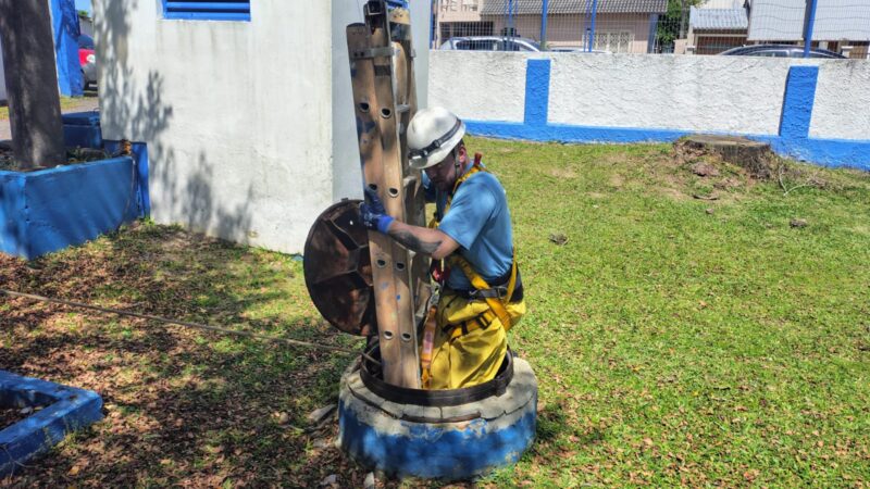 Controle de qualidade: Limpeza preventiva em reservatórios poderá causar oscilação no abastecimento de água nesta quinta e sexta-feira em Osório