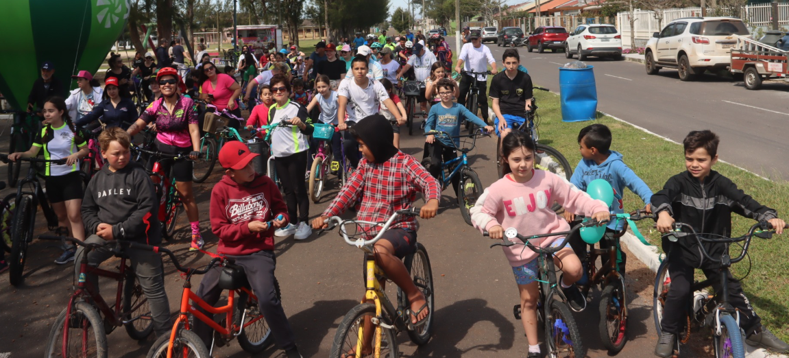 Atlântida Sul recebe Passeio Ciclístico