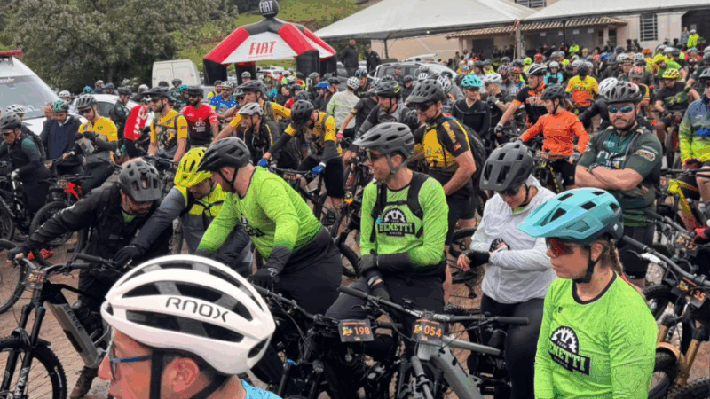 Borússia recebeu Trilha Bike Chopp