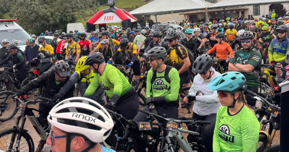 Borússia recebeu Trilha Bike Chopp