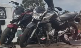 Somente em setembro, 27 motocicletas foram apreendidas pelos PMs em Capão.