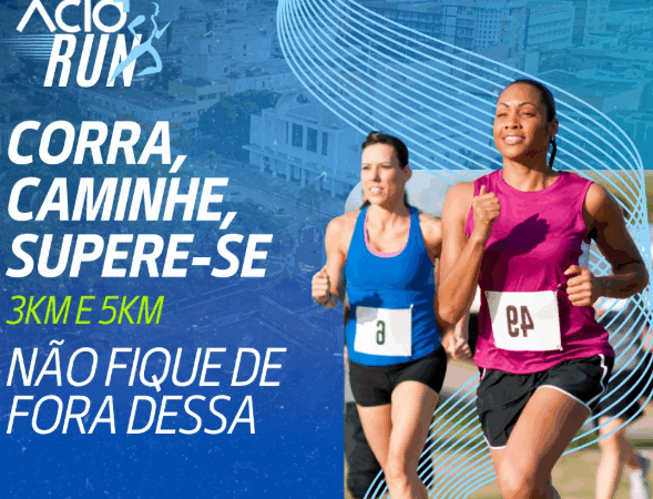 Corrida da Acio ocorrerá em 26 de outubro