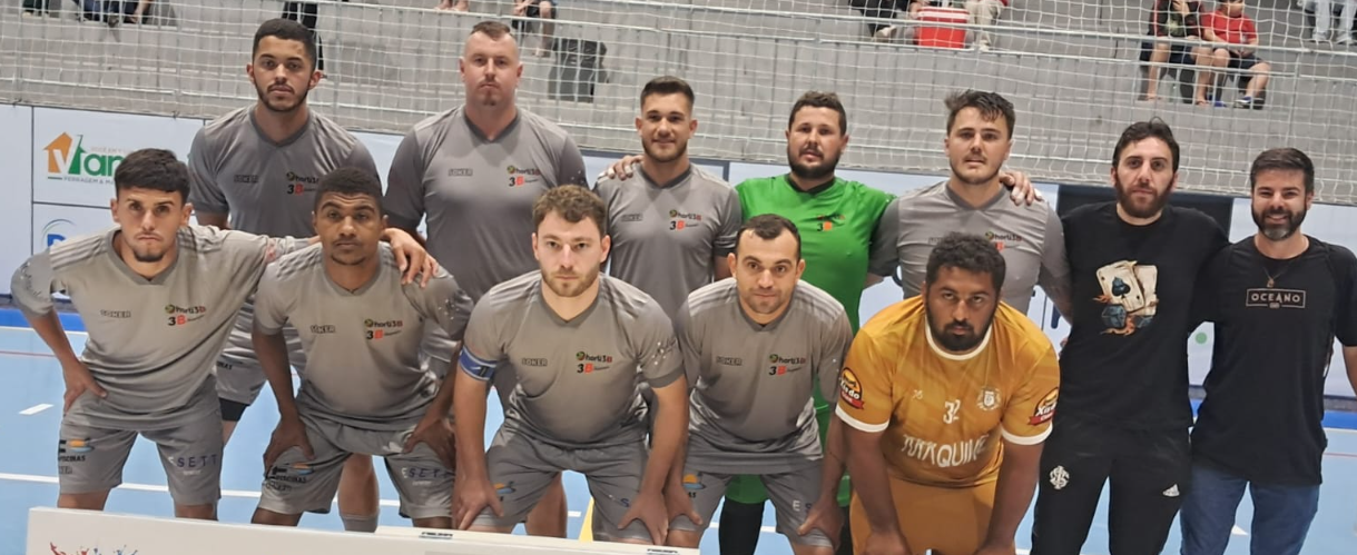 Na chave B da Série Ouro, Horti3B (Maquiné) estreou goleando equipe do Villarreal pelo placar de 8 a 1.