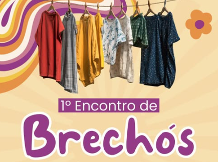 Encontro de Brechós ocorrerá no domingo