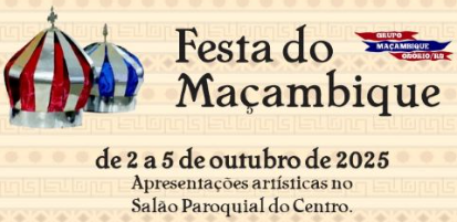 Festa do Maçambique inicia na quinta-feira