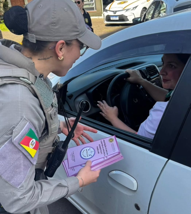 Forças de Segurança realizam ações de combate à violência contra a mulher