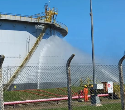 Transpetro realiza simulação de emergência