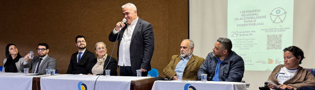 Unicnec recebe Seminário sobre Acessibilidade