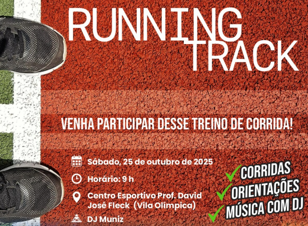 Vila Olímpica receberá Running Track