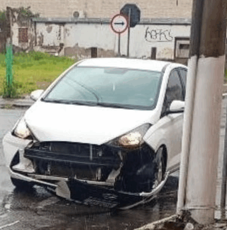 Acidente é registrado no município