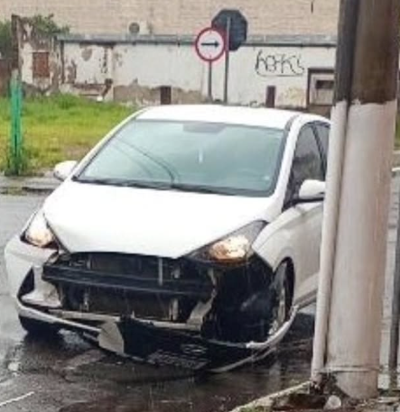 Acidente é registrado no município