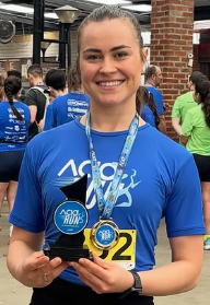 Tania foi a grande campeã dos 5km Feminino.