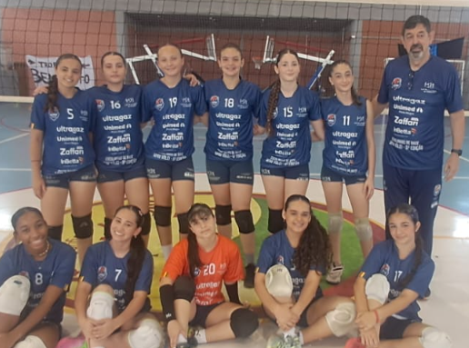 Ginásio do Cirão recebeu competição de Vôlei