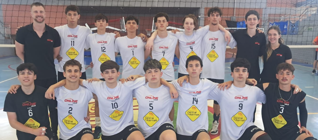 Com 100% de aproveitamento, equipe da Online (NH) foi campeã na categoria Sub-19 Masculina.