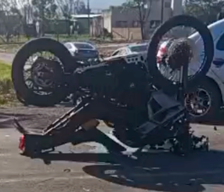 Mulher morre em acidente de trânsito