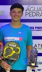 Davi ficou em 2º na Masculina B no Radar Open da BT.