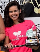 Cris ficou em 2º lugar na Feminina C.