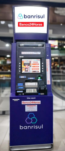 Pix Saque está disponível nos caixas eletrônicos do Banrisul