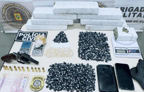 Traficantes são presos no Litoral