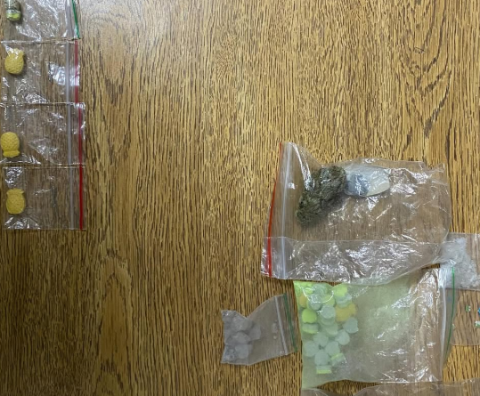 Porções de maconha e drogas sintéticas apreendidas seriam entregues em festa no Litoral.