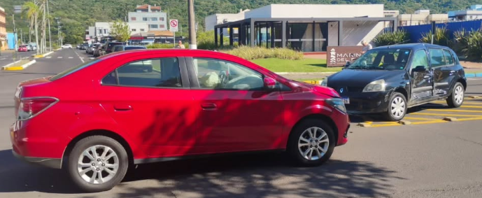 Acidentes são registrados na cidade