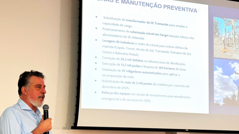 CEEE investirá R$ 70 milhões no Litoral
