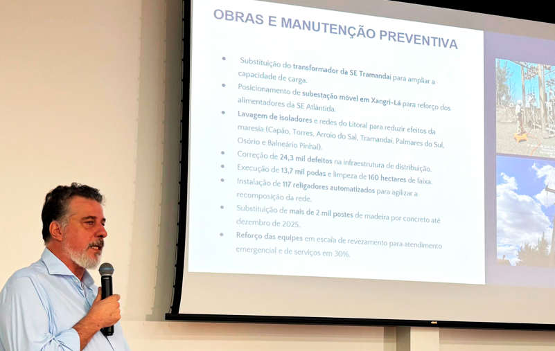 CEEE investirá R$ 70 milhões no Litoral