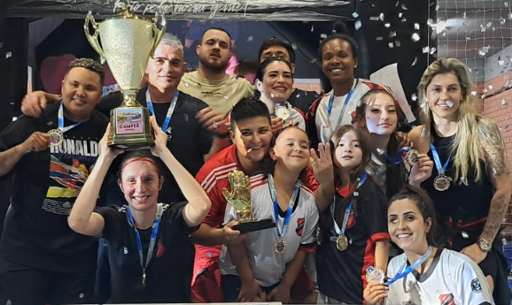 Flamengo, AF da Praia, CL Tropa do Bem Kisto e BG são os campeões das categorias Adultas da Copa Osório de Futsal
