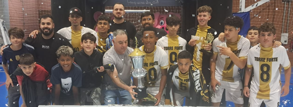 Título invicto e 100% do Torre Forte foi confirmado com vitória para cima do Milan pelo placar de 3 a 2.