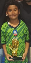 Emanuel (Conexão) foi o Goleiro Menos Vazado do Sub-10.