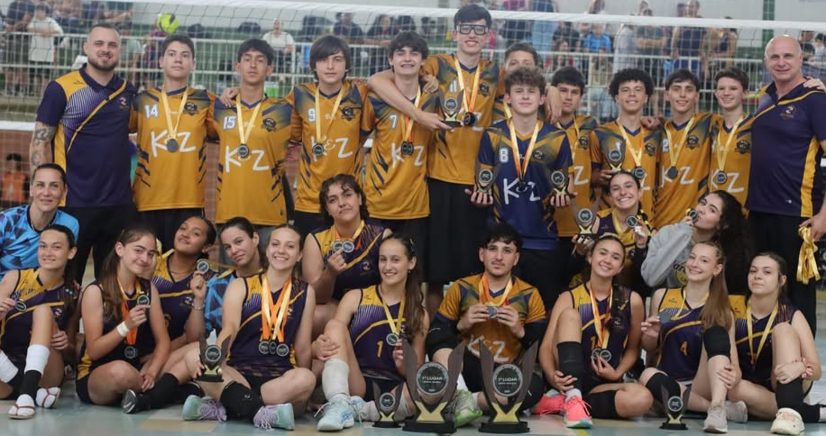 Equipe de Osório vence Liga Litoral Norte de Vôlei