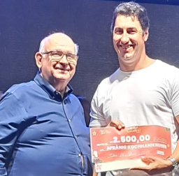 1º - Afrânio Kochhann Nunes (Rua Simões Lopes Neto – Panorâmico): 287,6 pontos;