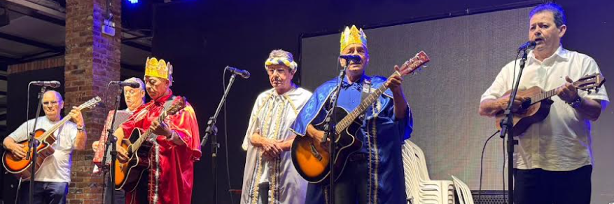 Grupo Osório Cidade Luz deu início as apresentações do Terno de Reis.