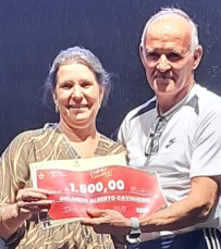 2º - Orlando Alberto Cavalheiro (Rua Barão do Triunfo, Centro): 269,5 pontos;