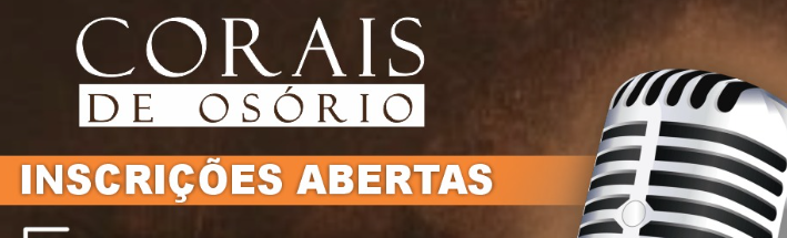 Disponíveis as inscrições para os Corais Municipais