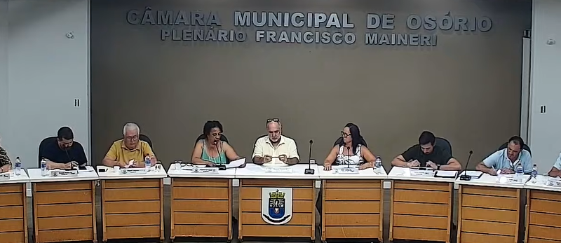 Câmara de Vereadores recebe Sessão Ordinária