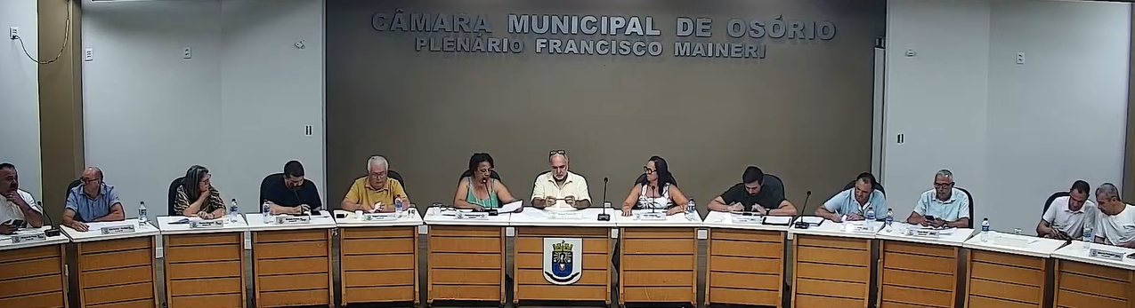 Câmara de Vereadores recebe Sessão Ordinária