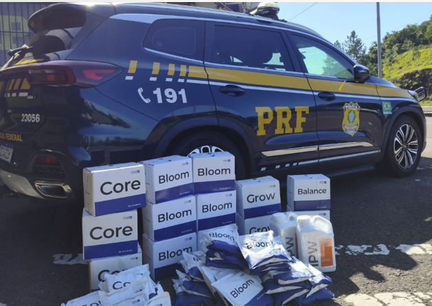 Produtos seriam transportados para o estado de São Paulo.