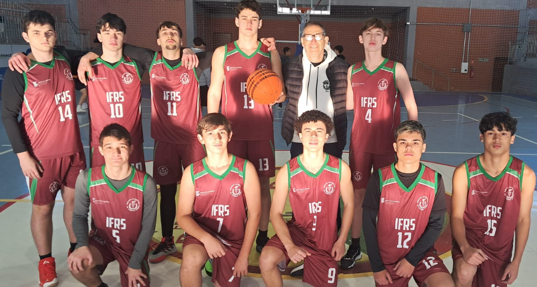 Instituto Federal se sagrou campeão do Basquete Juvenil Masculino após derrotar o Adventista pelo placar de 17 a 14.