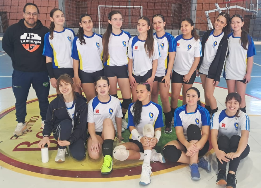 Com 100% de aproveitamento, Marquês irá enfrentar o Adventista na semifinal do Vôlei Infantil Feminino.