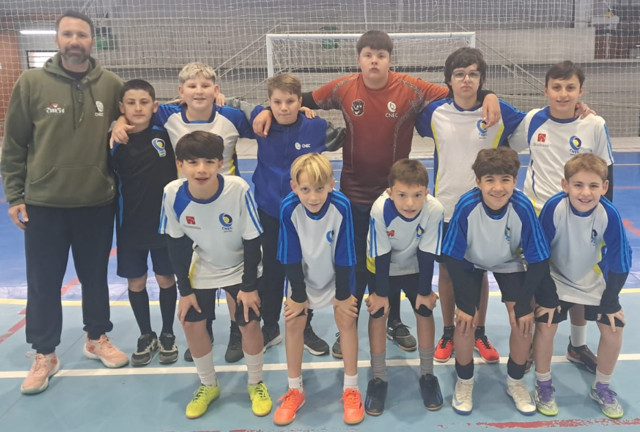 Com duas vitórias e um empate, Marquês ficou em primeiro lugar na chave C do Futsal Infantil Masculino.