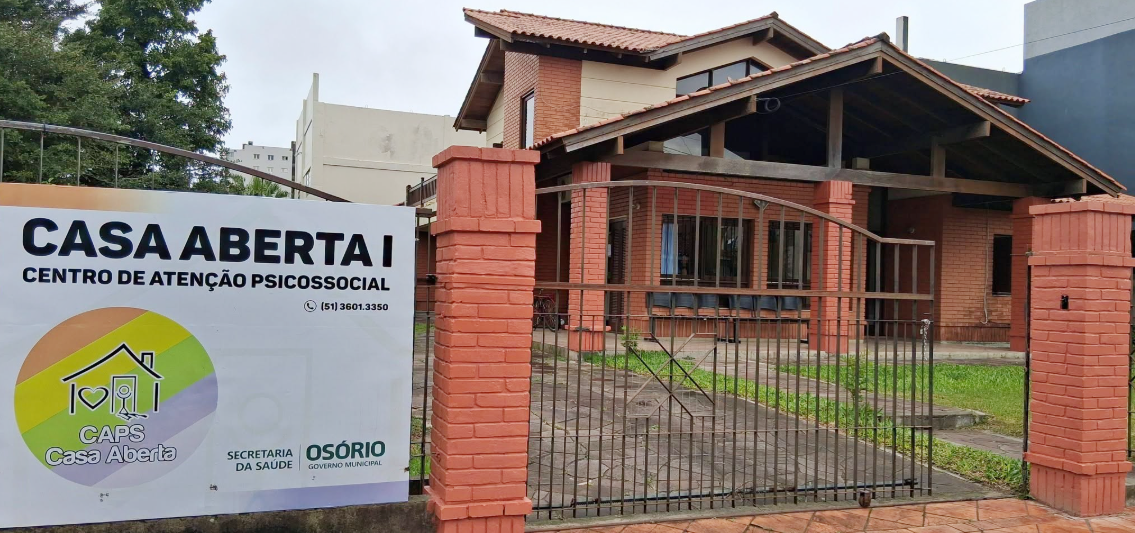 Caps está localizado na R. Barão do Rio Branco, 572, no Centro. (CRÉDITO: PMO)