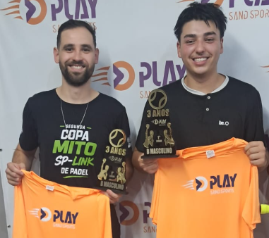 Victor e Gustavo venceram a categoria Masculina B.